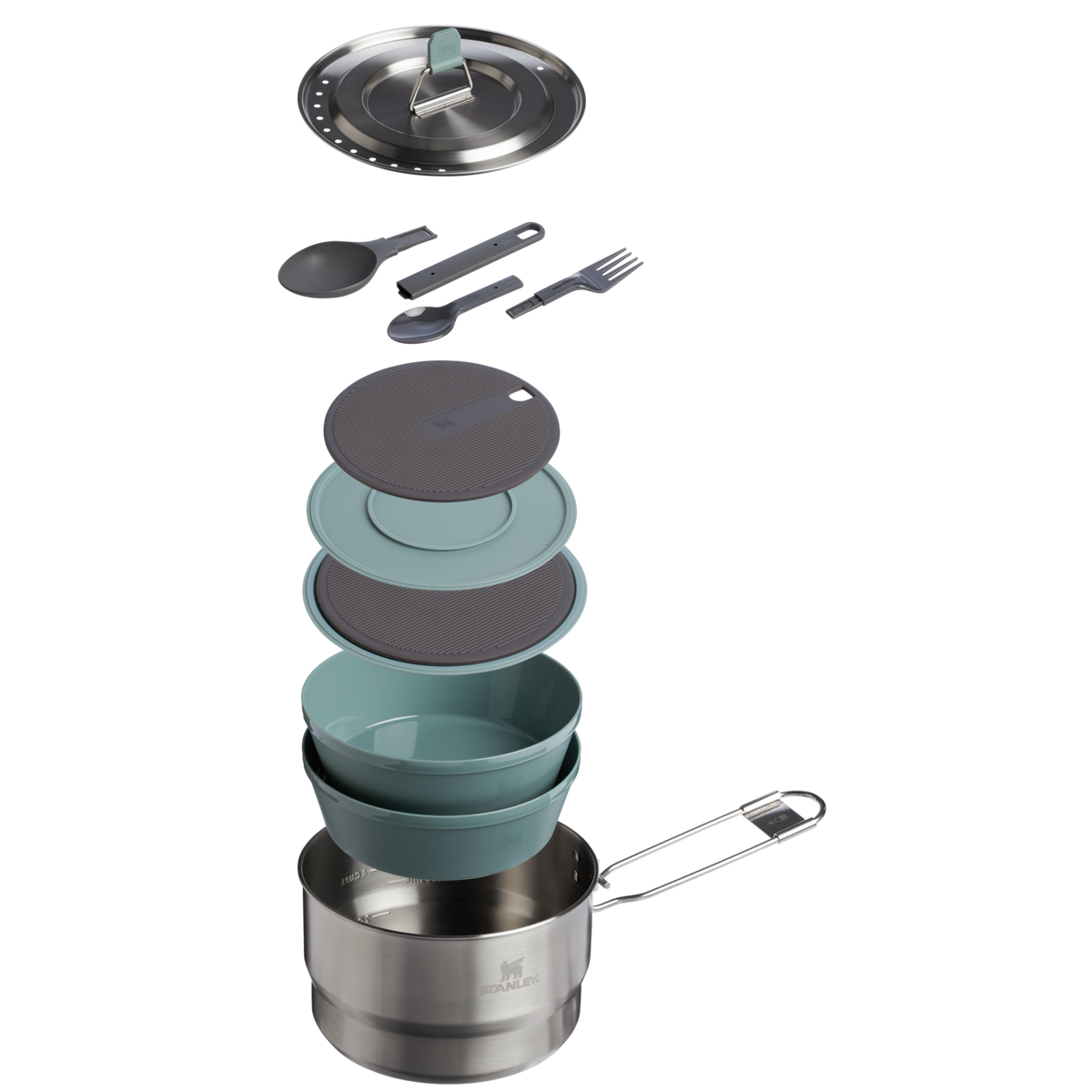 The Wildfare Go Two Bowl Prep &amp; Cook Set 14-piece set | 1.65 QT