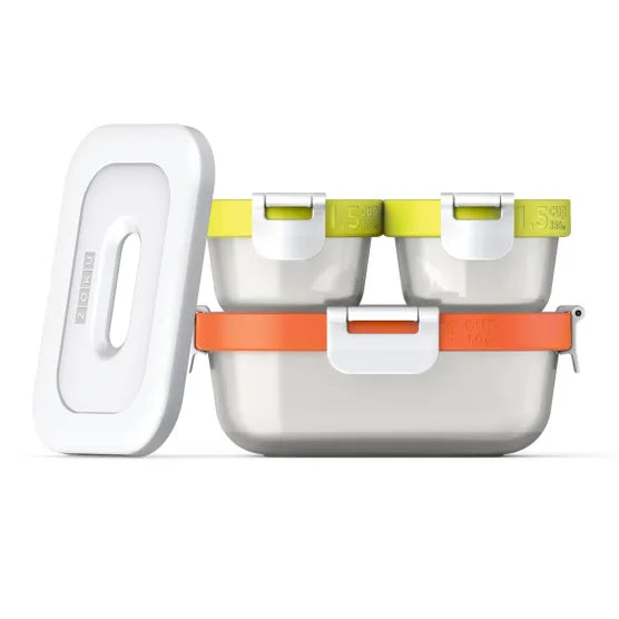 Zoku Neat Stack Food Storage Set, 7-Piece