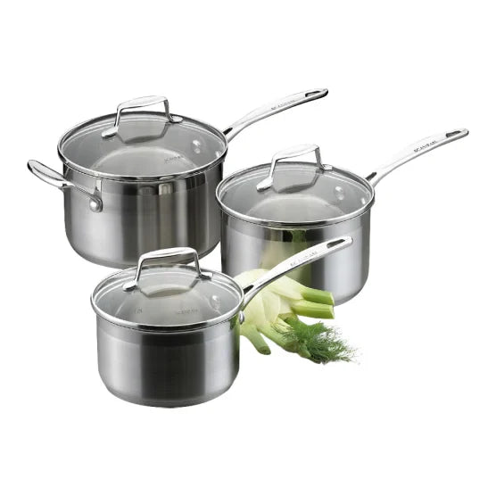 Scanpan Impact Saucepan Cookware Set, 3-Piece