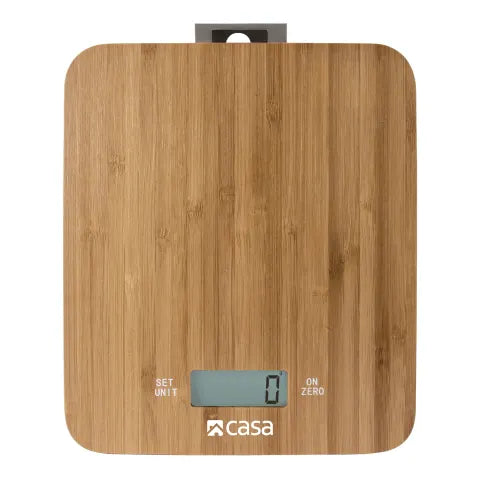 Casa Bamboo Electronic Kitchen Scale