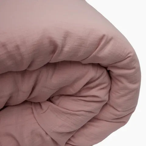 Thread Office Rose Muslin Cotton Duvet Cover Set